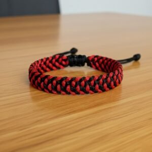 Premium Handmade Macrame Bracelet for Men & Boys – Adjustable Daily Wear Cord Wristband